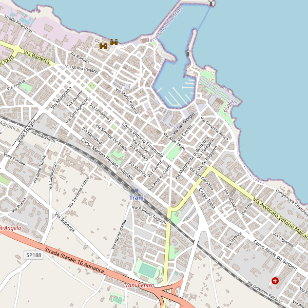 Thumbnail mappa taxi di Trani