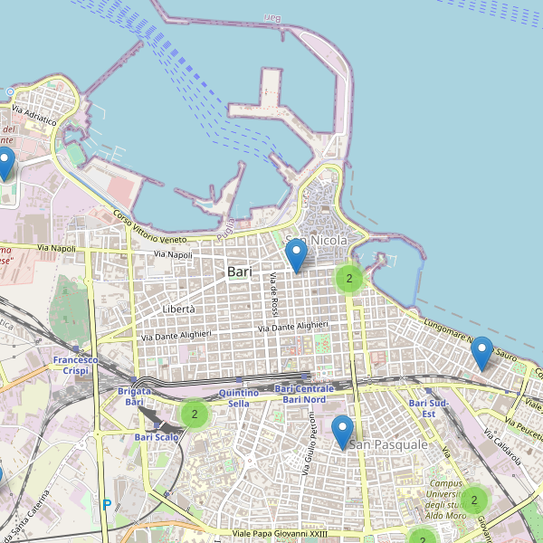Thumbnail mappa teatri di Bari