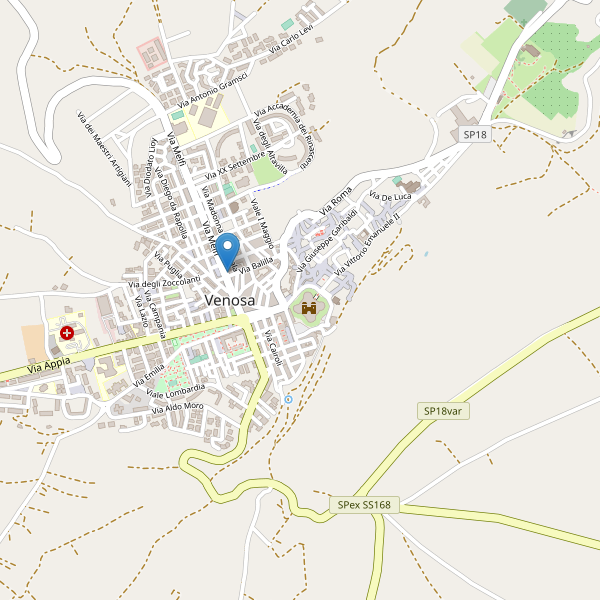 Thumbnail mappa calzature di Venosa
