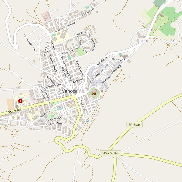 Thumbnail mappa mercati di Venosa