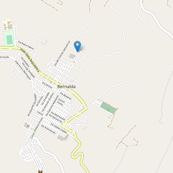 Thumbnail mappa parcheggi di Bernalda