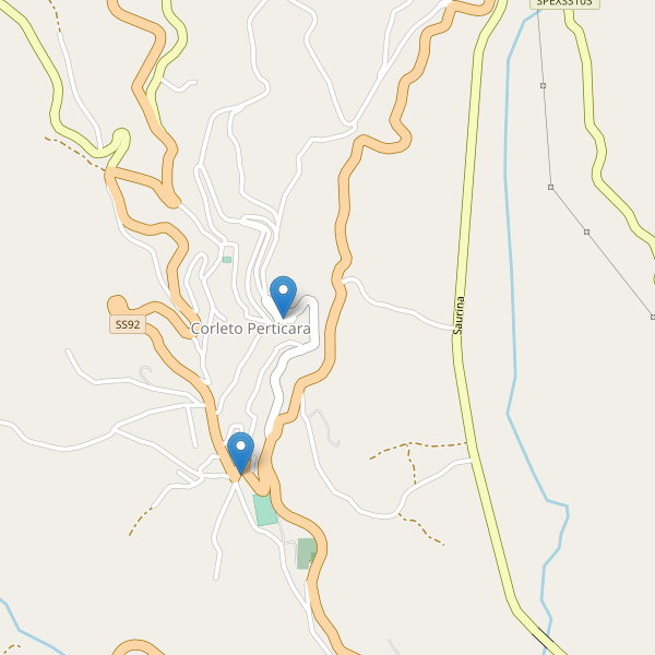 Thumbnail mappa parcheggi di Corleto Perticara