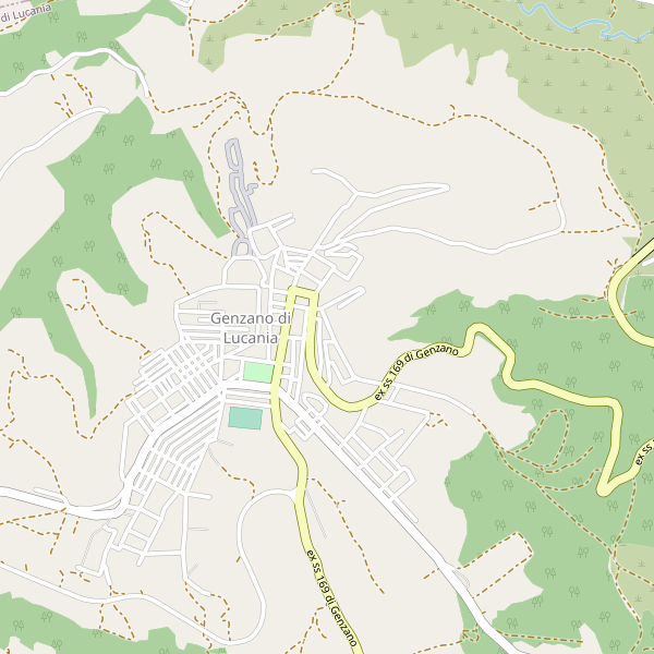 Thumbnail mappa parcheggi di Genzano di Lucania