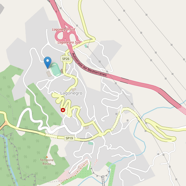 Thumbnail mappa parcheggi di Lagonegro