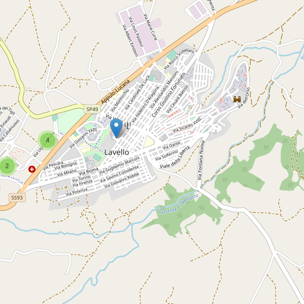 Thumbnail mappa parcheggi di Lavello