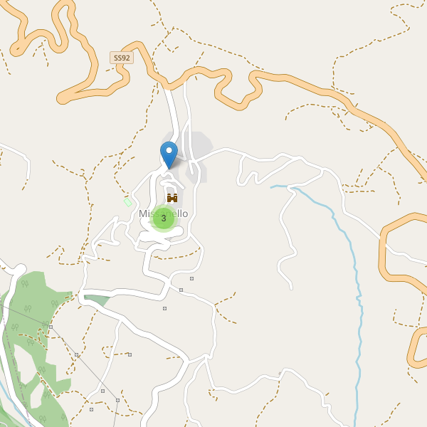 Thumbnail mappa parcheggi di Missanello