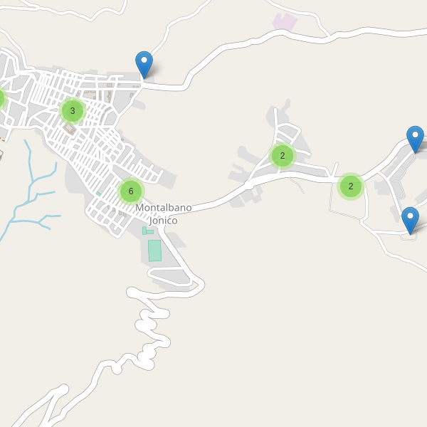 Thumbnail mappa parcheggi di Montalbano Jonico