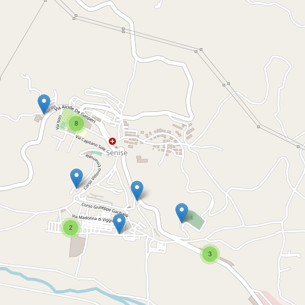 Thumbnail mappa parcheggi di Senise