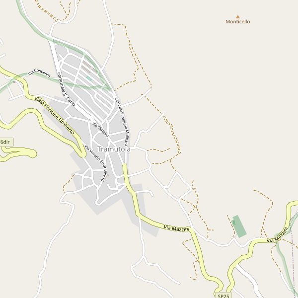Thumbnail mappa parcheggi di Tramutola