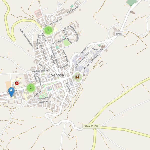 Thumbnail mappa scuole di Venosa
