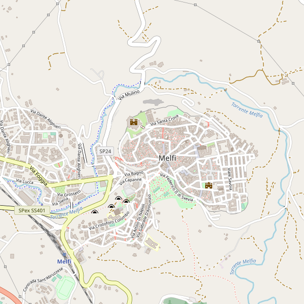 Thumbnail mappa sitiarcheologici di Melfi