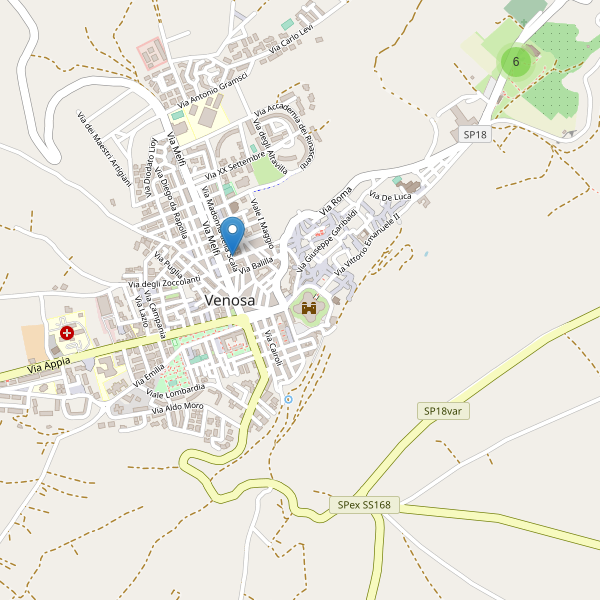 Thumbnail mappa sitiarcheologici di Venosa
