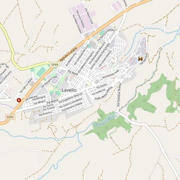 Thumbnail mappa stazioni di Lavello