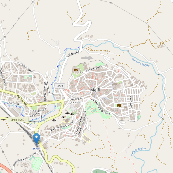 Thumbnail mappa stazioni di Melfi