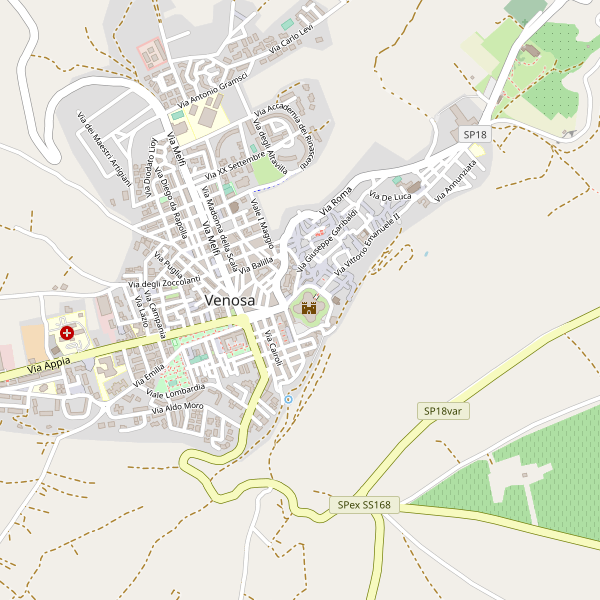 Thumbnail mappa taxi di Venosa