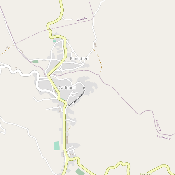 Thumbnail mappa stradale di Carlopoli