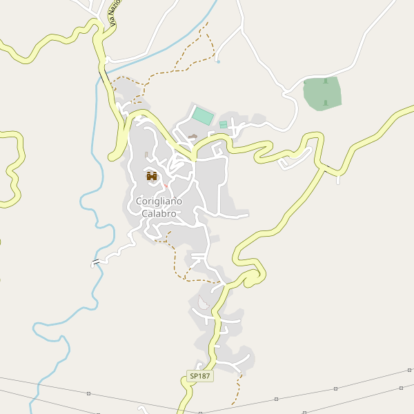Thumbnail mappa stradale di Corigliano Calabro