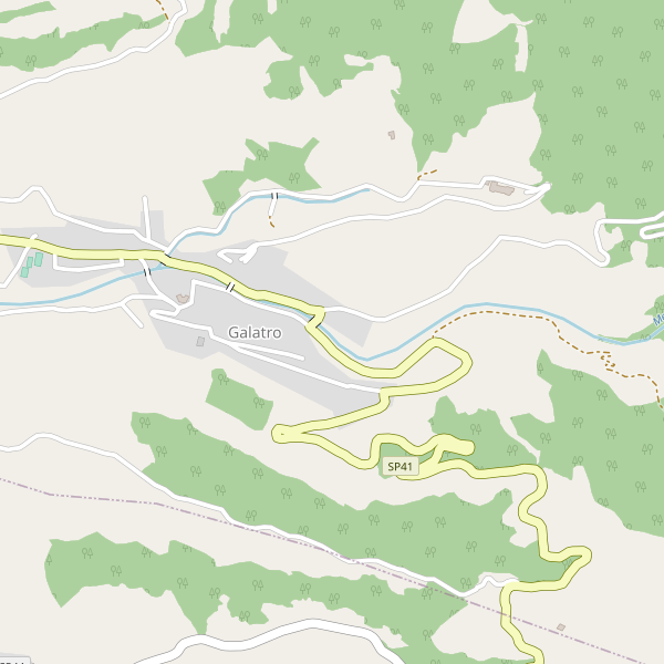 Thumbnail mappa stradale di Galatro