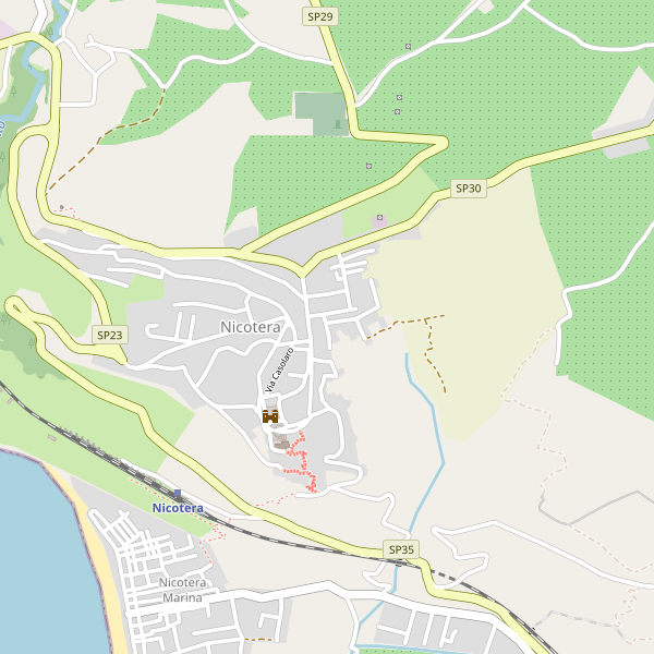 Thumbnail mappa stradale di Nicotera
