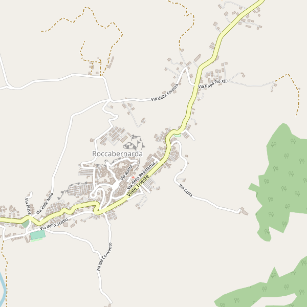 Thumbnail mappa hotel di Roccabernarda