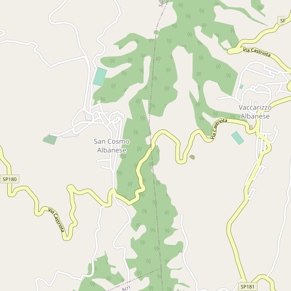 Thumbnail mappa hotel di San Cosmo Albanese