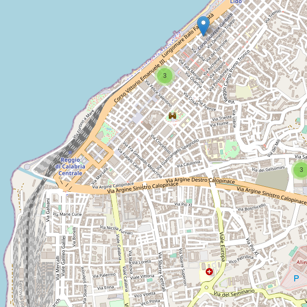 Thumbnail mappa bancomat di Reggio di Calabria