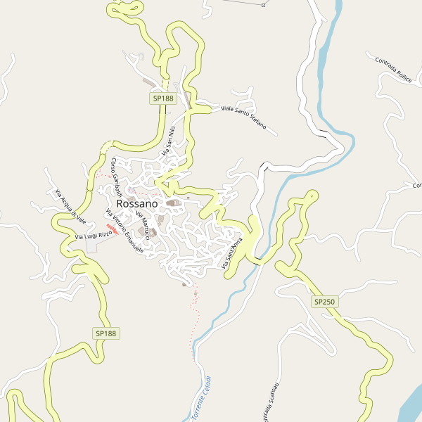 Thumbnail mappa calzature di Rossano