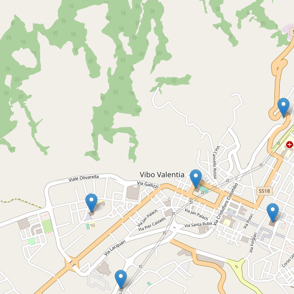 Thumbnail mappa chiese di Vibo Valentia