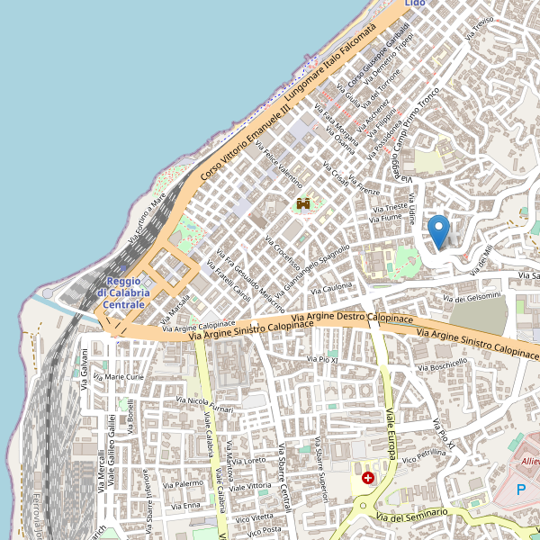Thumbnail mappa cinema di Reggio di Calabria