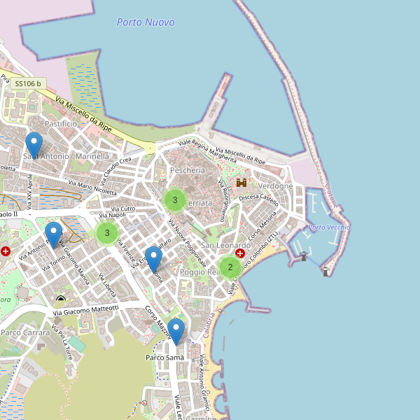 Thumbnail mappa farmacie di Crotone
