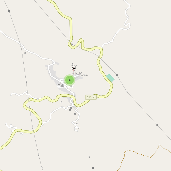 Thumbnail mappa parcheggi di Caloveto