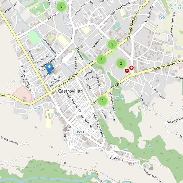 Thumbnail mappa parcheggi di Castrovillari