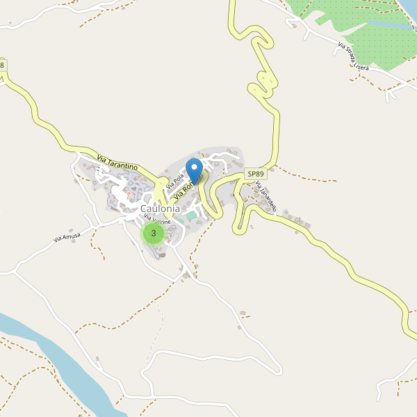Thumbnail mappa parcheggi di Caulonia