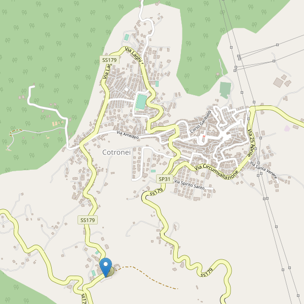 Thumbnail mappa parcheggi di Cotronei
