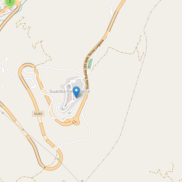 Thumbnail mappa parcheggi di Guardia Piemontese