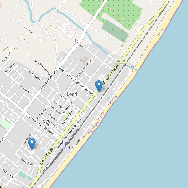 Thumbnail mappa parcheggi di Locri