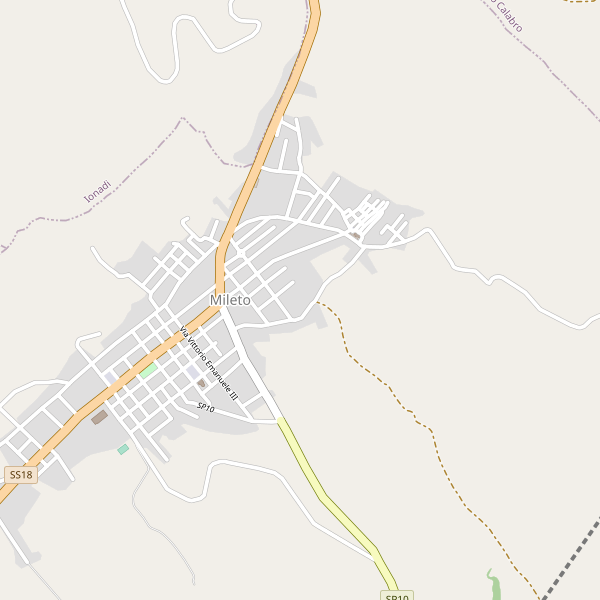 Thumbnail mappa parcheggi di Mileto