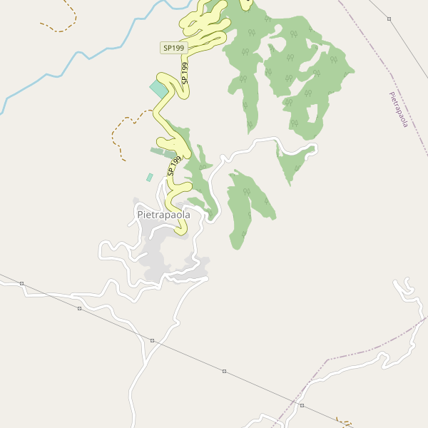 Thumbnail mappa parcheggi di Pietrapaola