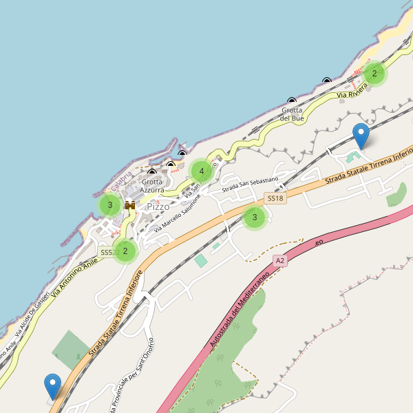 Thumbnail mappa parcheggi di Pizzo