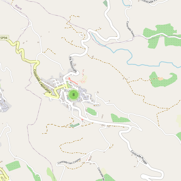 Thumbnail mappa parcheggi di Riace