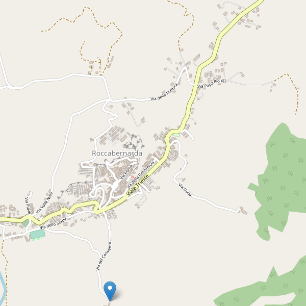 Thumbnail mappa parcheggi di Roccabernarda