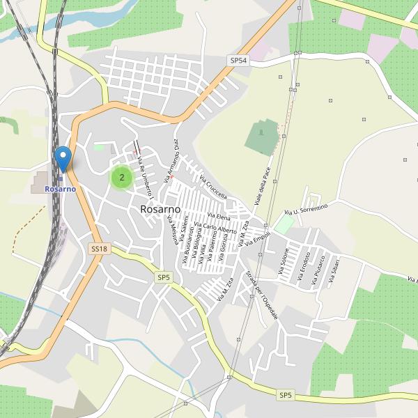 Thumbnail mappa parcheggi di Rosarno