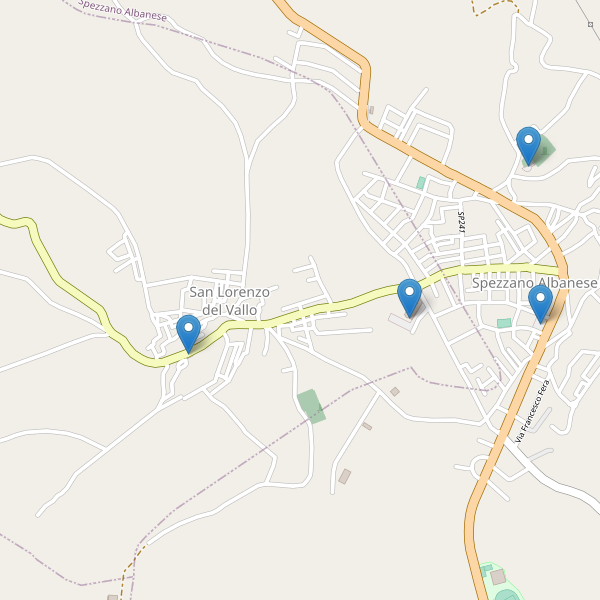 Thumbnail mappa parcheggi di San Lorenzo del Vallo