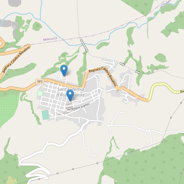 Thumbnail mappa parcheggi di Sant'Eufemia d'Aspromonte