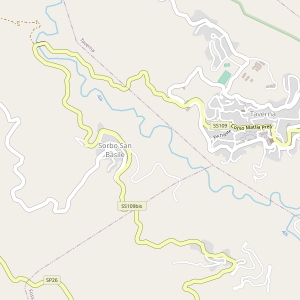 Thumbnail mappa parcheggi di Sorbo San Basile