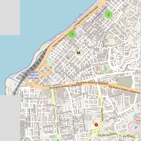 Thumbnail mappa sitiarcheologici di Reggio di Calabria