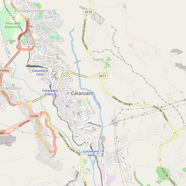 Thumbnail mappa taxi di Catanzaro