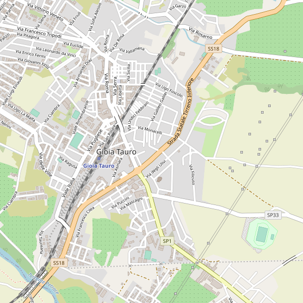 Thumbnail mappa taxi di Gioia Tauro