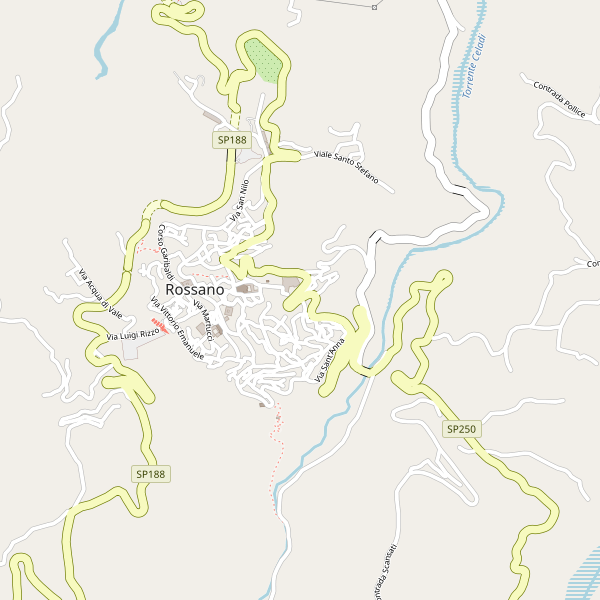 Thumbnail mappa taxi di Rossano