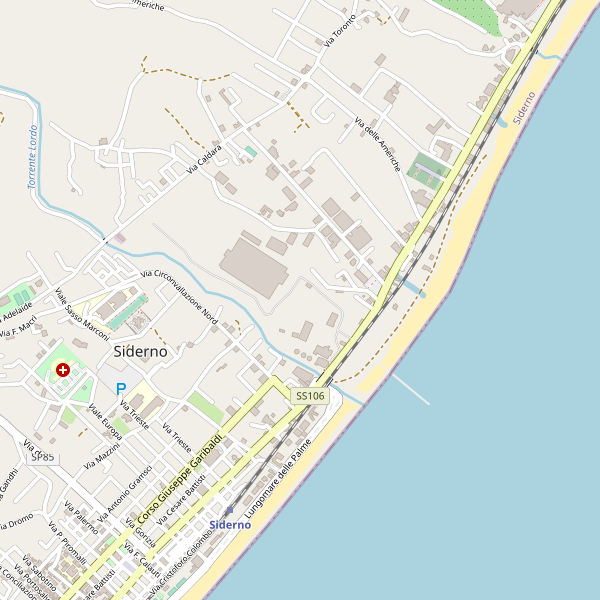 Thumbnail mappa taxi di Siderno